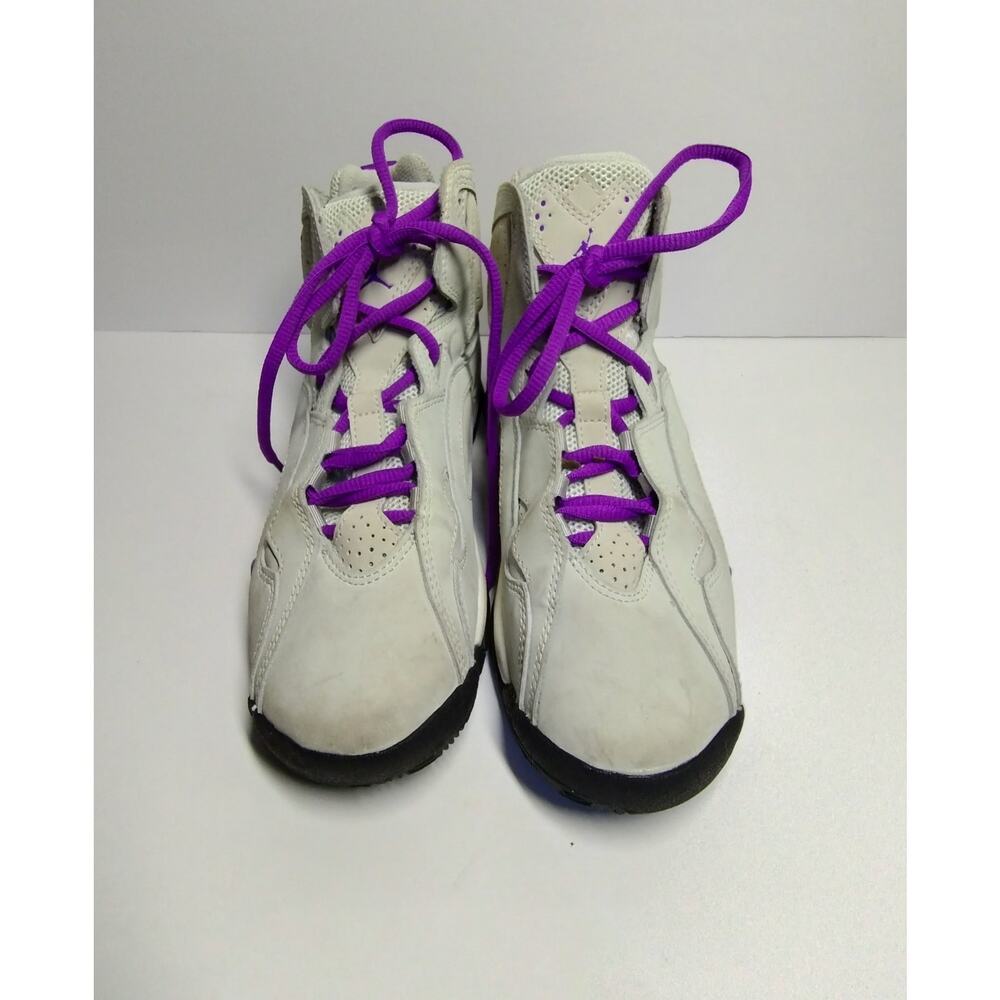 Air Jordan True Flight GS Grey Purple Shoes 343795-052